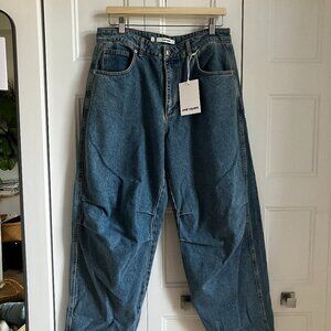 Oval Square Gaucho Jeans